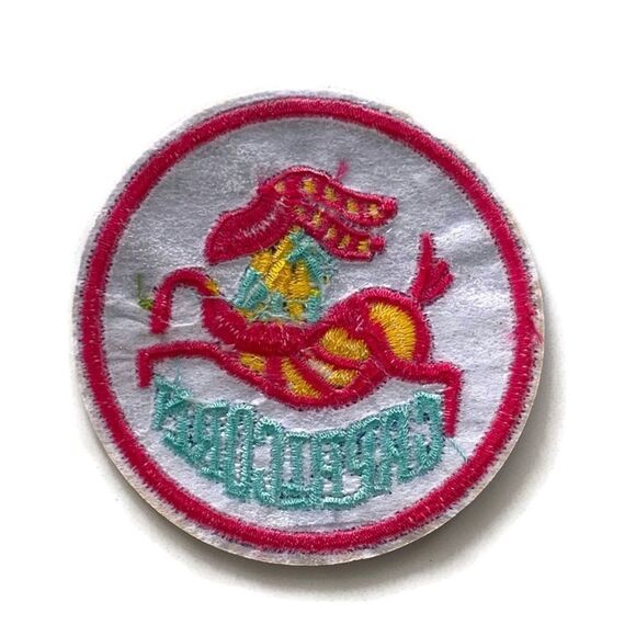 Capricorn Zodiac Embroidered Patch - Picture 3 of 3